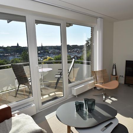 Fewo1846 - Foerdeview - Luxurioese Wohnung Mit 2 Schlafzimmern Und Balkon Mit Hafenblick Flensborg Eksteriør billede
