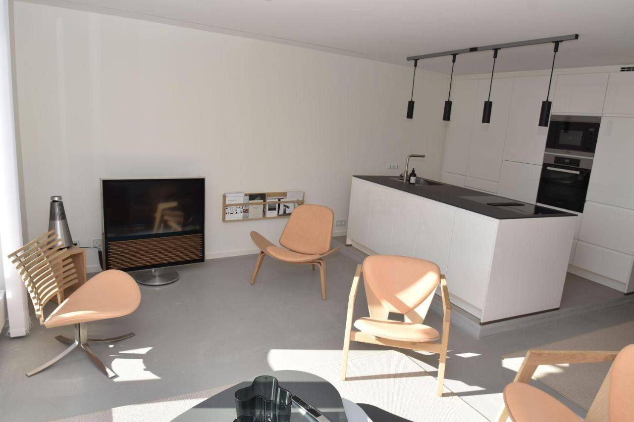 Fewo1846 - Foerdeview - Luxurioese Wohnung Mit 2 Schlafzimmern Und Balkon Mit Hafenblick Flensborg Eksteriør billede